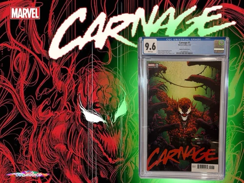 Carnage #1 Paulo Siquiera 1:50 Variant HIGH GRADE Marvel Comics CGC 9.6