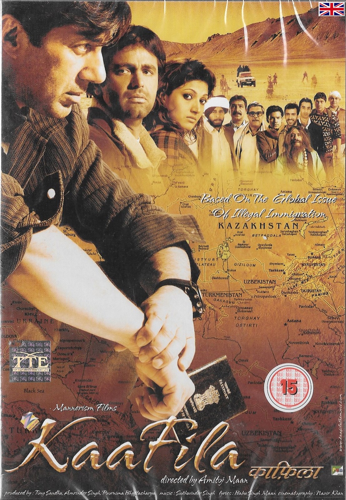 KAAFILA - SUNNY DEOL - NEW BOLLYWOOD DVD – FREE UK POST