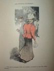STEINLEN 063 Estampe 1901 Série LES PETITES OUVRIERES - Scène de la rue