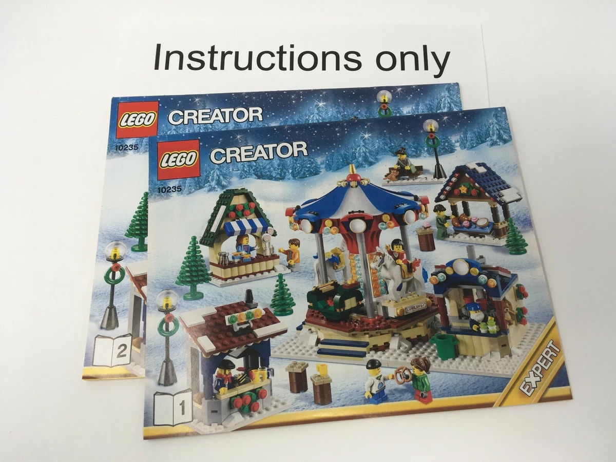 Lego 10235 winter village cheap market