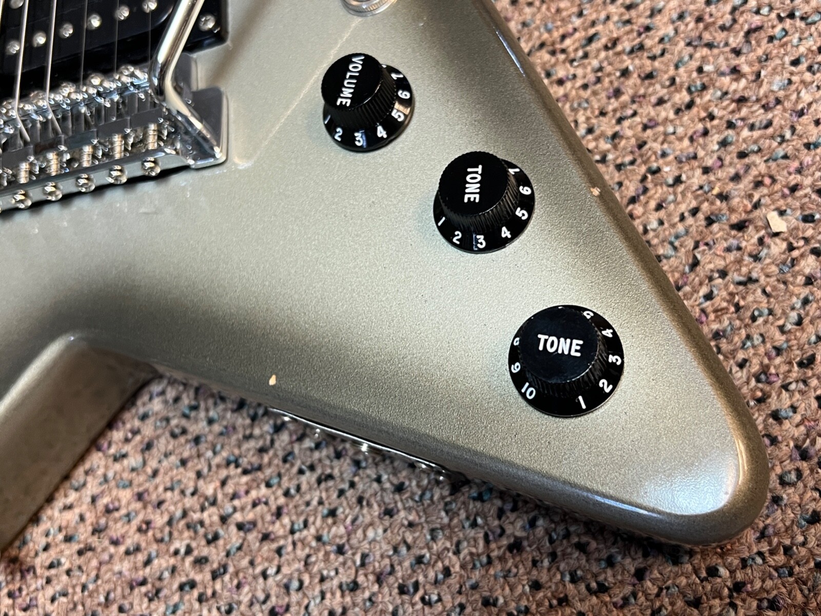 Rare 1980s Antares Star Electric Guitar Silver Burst DiMarzio eBay