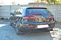 CUP Diffusor Ansatz Schwarz FüR Alfa Romeo 159 Sportwagon Heckansatz Glatt ABS