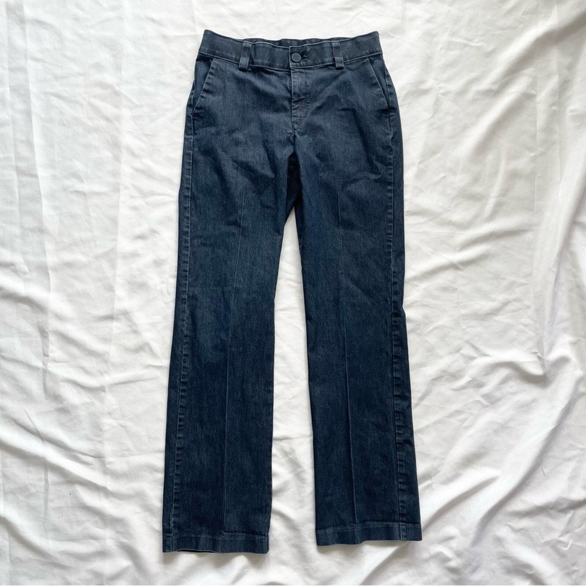 Lee Waistband Wide Leg Jeans Size 10 Long