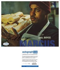 Lionel Boyce ‘The Bear’ signed autograph 8x10 photo ‘Marcus’ ACOA Hulu FX