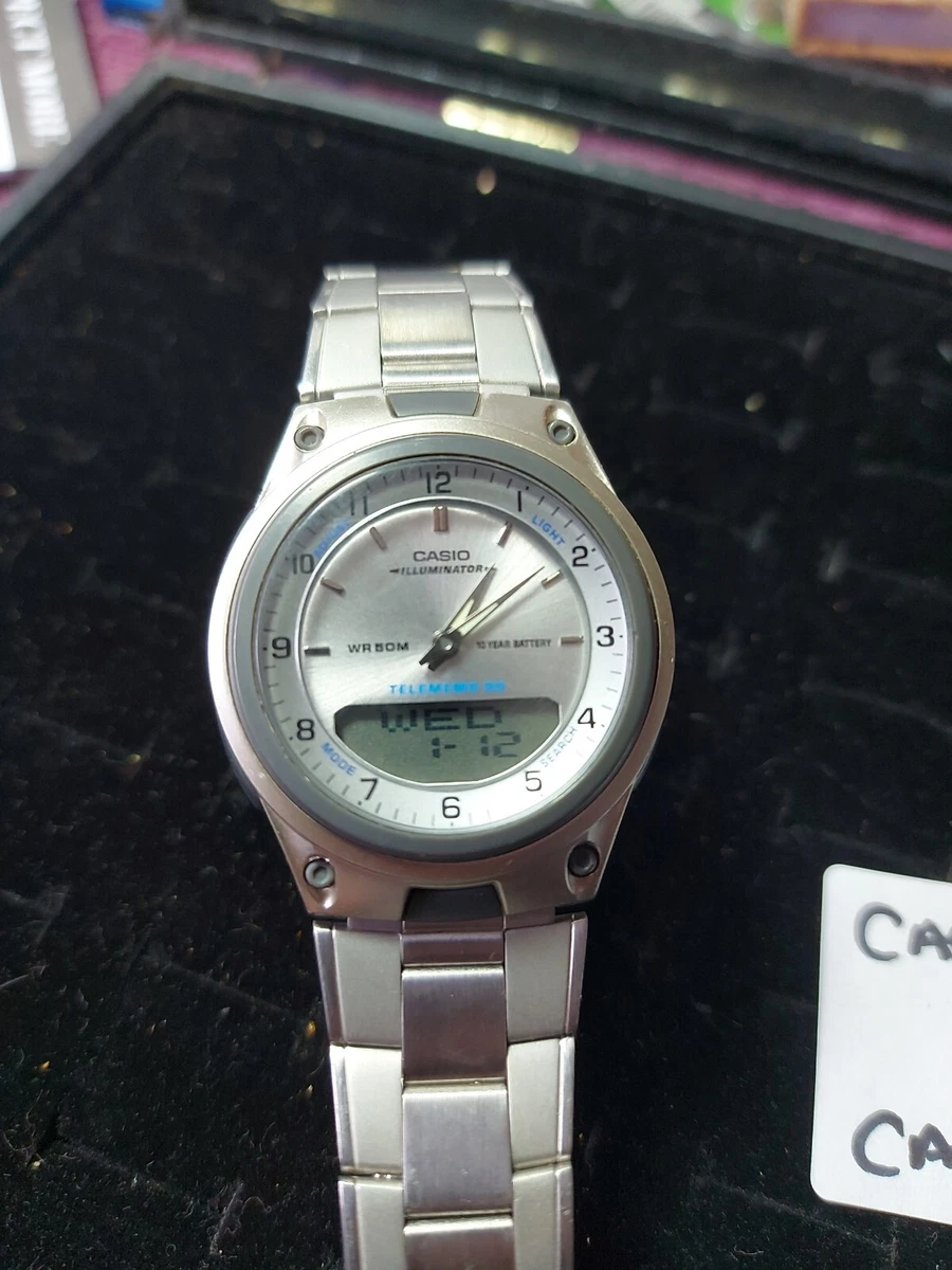 Casio telememo cheap 30 light