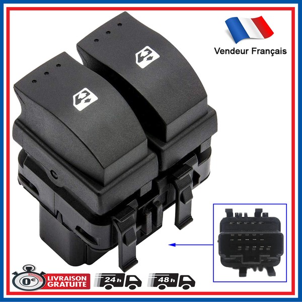 Elektrischer Fensterheber Schalterknopf FüR Renault OEM = 8200060045 - 060045-image