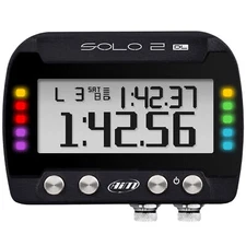 AiM Motorsport Solo 2 DL GPS Racing/Trackday Lap Timer, CAN/RS232 ECU Connection