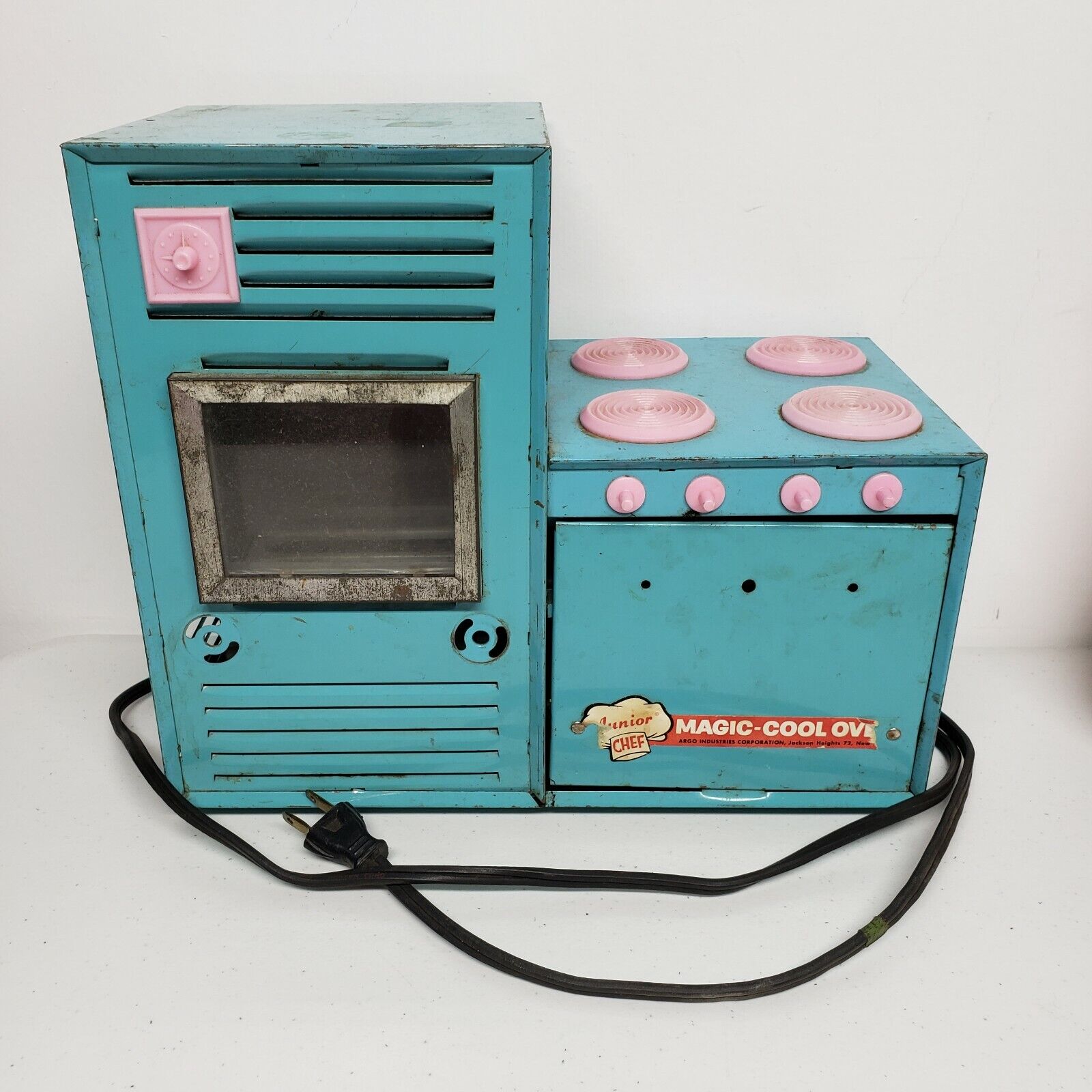 Vintage 1964 Argo Junior Chef Magic-Cool 高品質 Oven re Baking part 90％以上節約 or