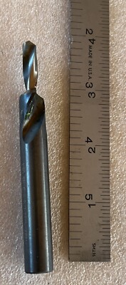 0.257'' x 12mm, 4'' OAL, Step length 7/8'' HSS Step Drill, PTD, USA, New