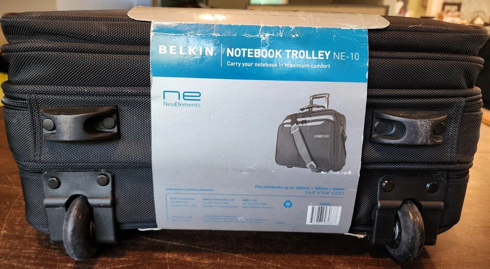 Maletín con ruedas para portátil Belkin Notebook Trolley NE-10 nuevo  Foto 3 de 4