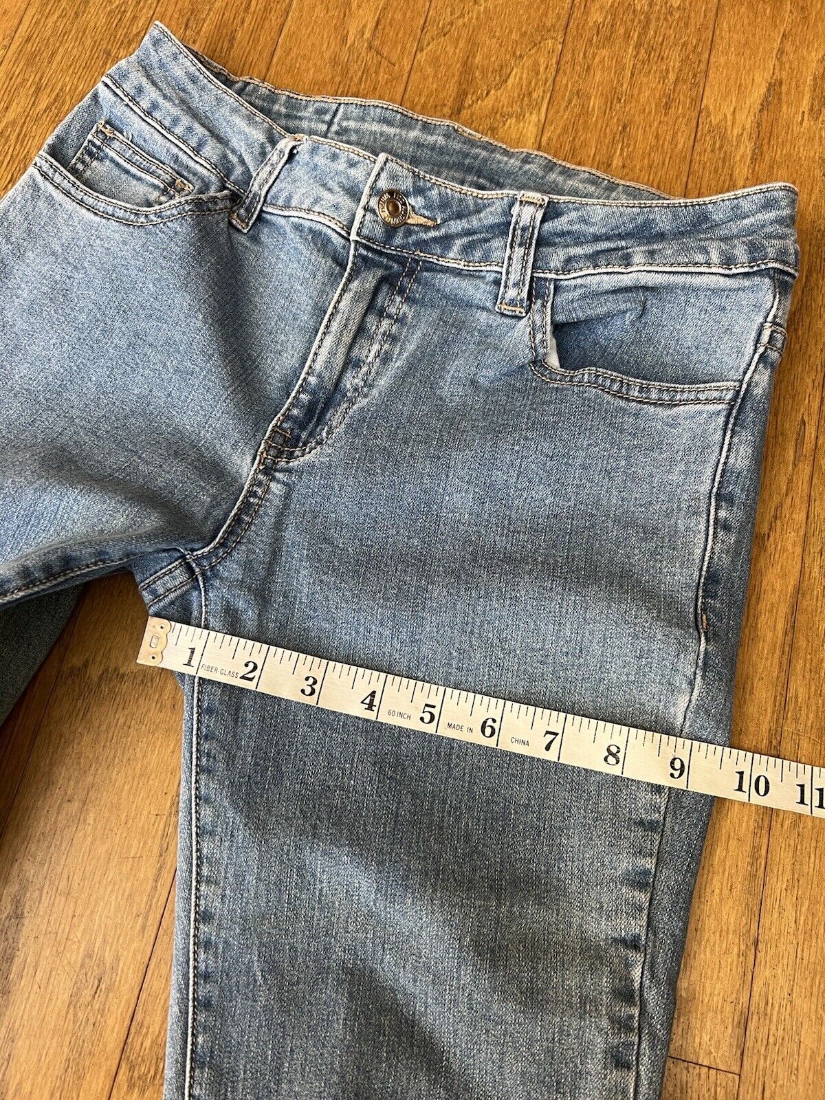 LITZ Denim Brand Womens Bell Bottom Flare Jeans S… - image 8