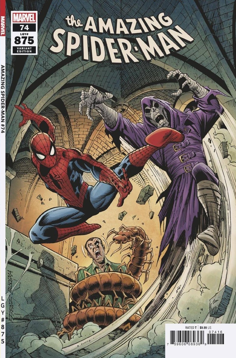 AMAZING SPIDERMAN 74 875 RON FRENZ VARIANT vol 5 2021 NM