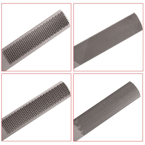 4 in 1 Carbon Steel Rasp File Carpentry Woodworking Wood Carving Hand Grinding - Picture 5 of 9