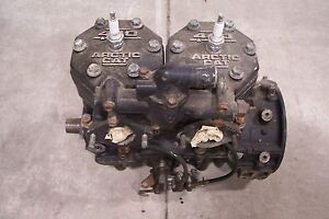  ARCTIC  CAT  SNOWMOBILE 1994 ZR 440 SHORT BLOCK ENGINE  0662 