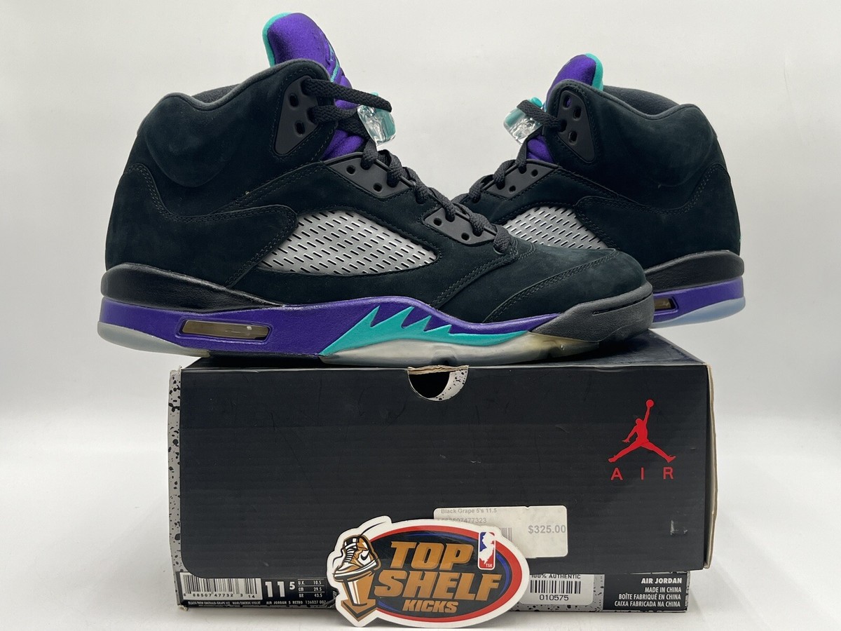 【SALE】AIR JORDAN 5 RETRO BLACK GRAPE Jordan 5 Retro Black Grape (2013) Men's - 136027-007 - US