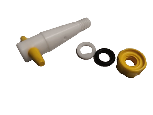 Kimble or Kimax 2 mm Bore PTFE Stopcock Plugs Std Taper Lot of 4 Colors 20 Pcs - Picture 2 of 5