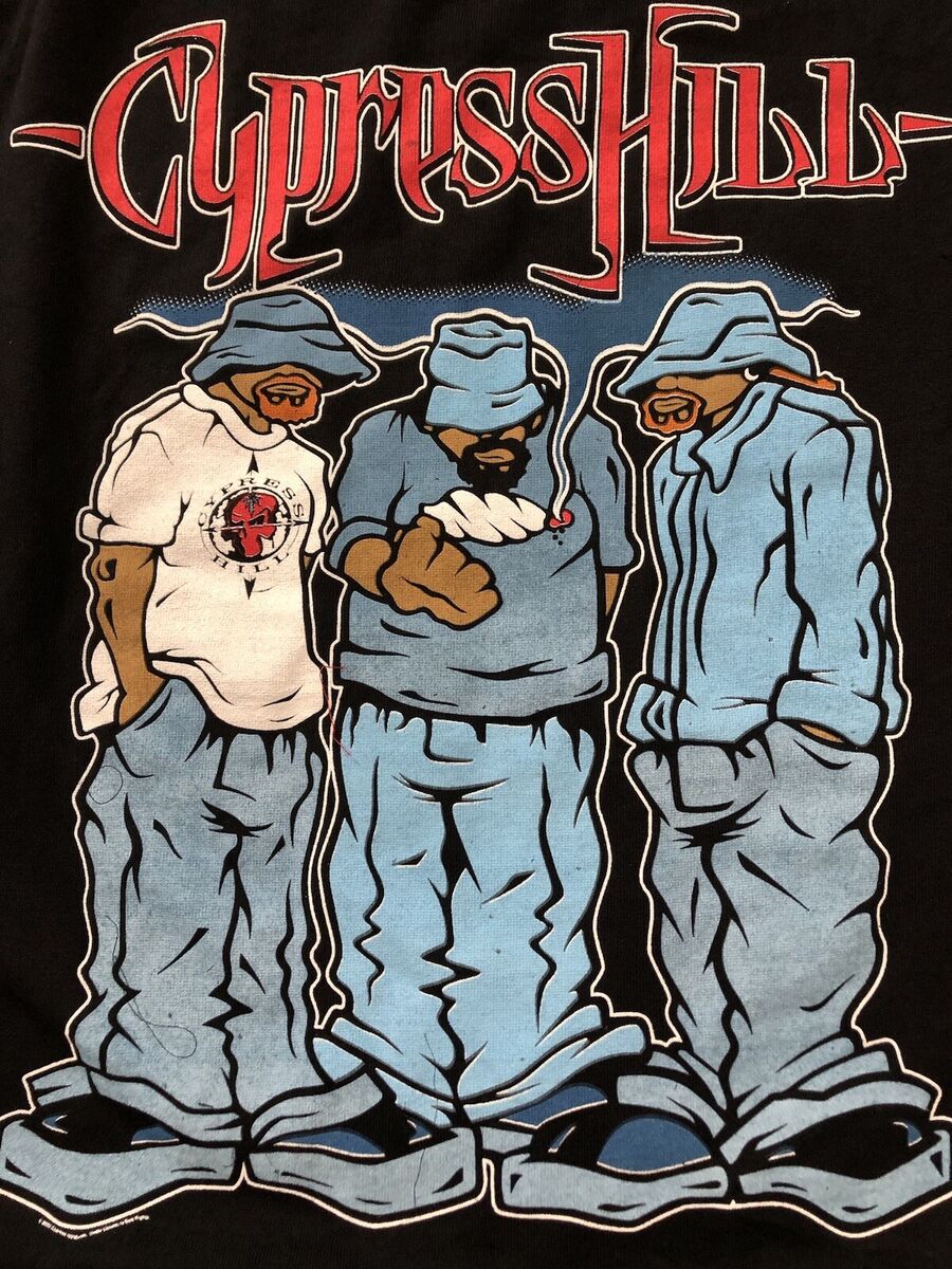 Official Cypress Hill DVX 90s Rap Tee Hip Hop Men's Limited Official Cypress Hill DVX 90s Rap Tee Hip Hop Men's Limited