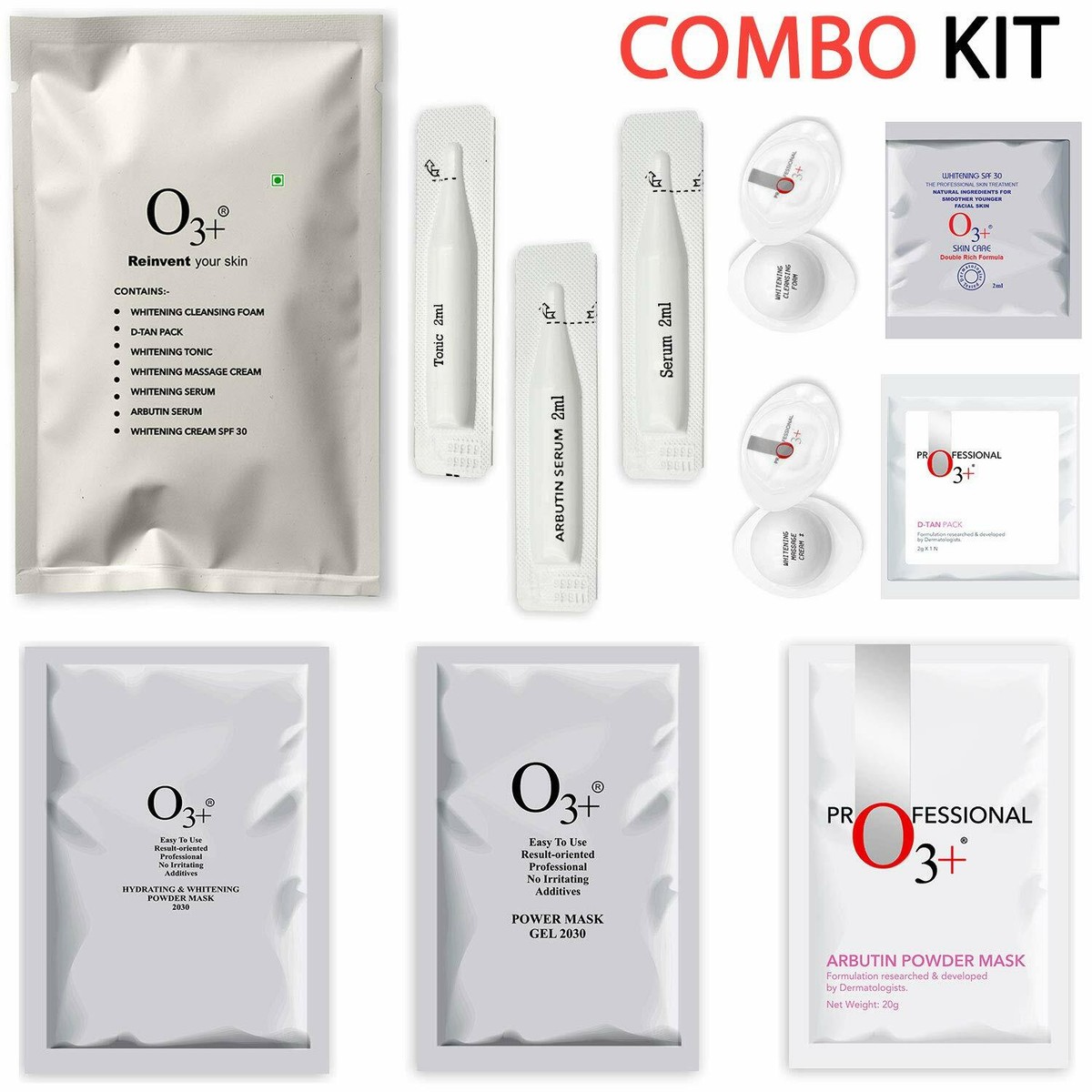 3 Whitening Facial Set トライアルセット photo_2022-11-02_20-46-