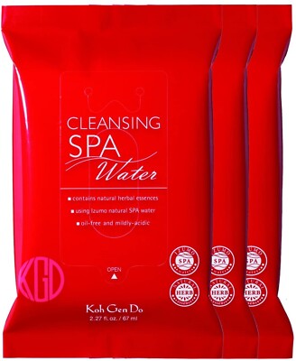Koh Gen Do CLEANSING SPA Water ＆コットンセット。 クレンジングウォーター（300mL）コットンセット｜素肌を主役に