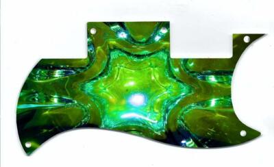 Pickguard Graphical Custom  to fit Epiphone SG Special VE Green Glass