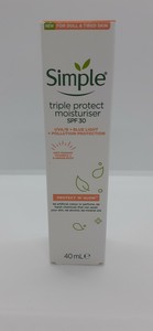 simple triple protection moisturiser