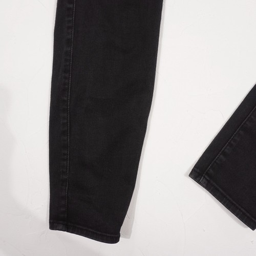 Pantaloni jeans da donna Abercrombie & Fitch taglia W27 neri vita media 5 tasche pants - Foto 3 di 15