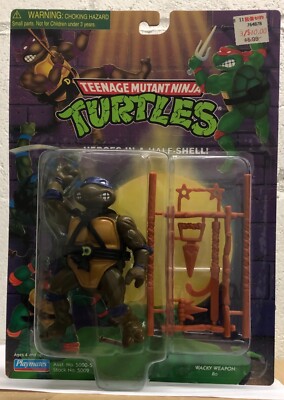 Teenage Mutant Ninja Turtles TMNT Donatello Don Reissue 1998 10 Back Playmates