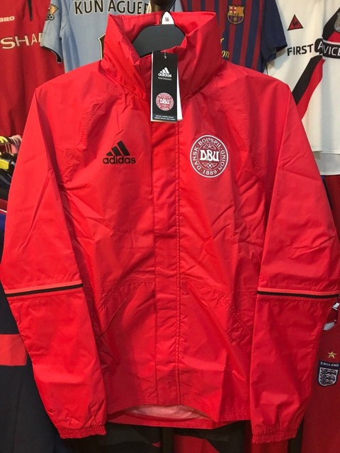 adidas coat red