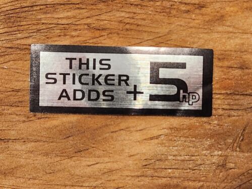 5hp STICKER SILVER METALLIC Hip Hop Laptop Sticker Chromebook Notebook Folder