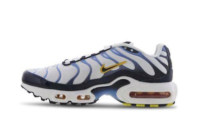 nike tuned 1 white and gold