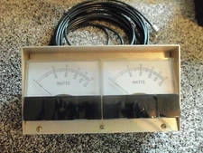 Bird 43 Thruline Watt Meter Dual Meter / RMS / New Gold