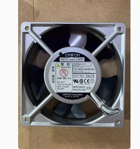  OMRON R87F-A6A15HP 220V 15/14W aluminum frame AC fan 12038