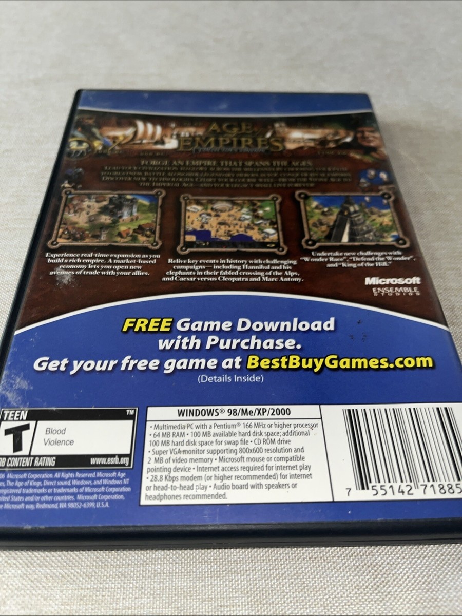 Age of Empires Collector's Limited Edition 5pc Games for