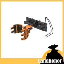 Rotating Grapple Rock & Log Five Finger Skid Steer Landhonor w/In-Cab Remote 