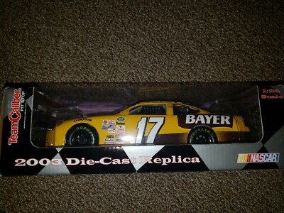 Miniature Matt Kenseth Dédicacée – Team Caliber 1/24 – Bayer #17 – 2003 – NASCAR