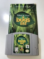 Bug's Life (Nintendo 64, 1999) Game And Manual. Tested And Works