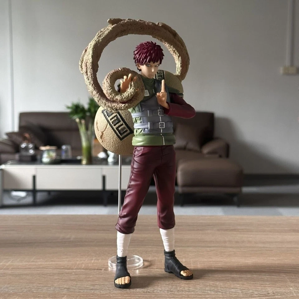 Action Figure Naruto Gaara 26cm STATUA DA COLLEZIONE Anime - Immagine 2 di 4