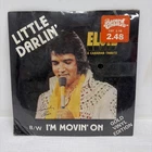 ELVIS PRESLEY - 1978 LITTLE DARLIN' canada SEALED gold vinyl 7'' 45 rpm