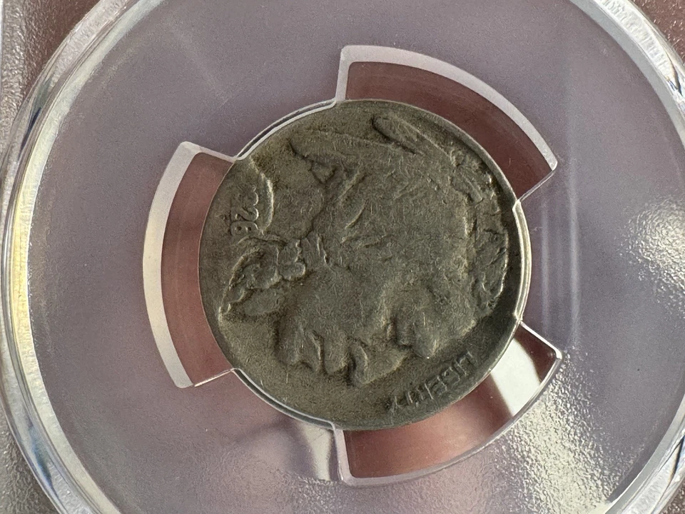 1926-S Buffalo Nickel 5¢ Key Date - PCGS F Detail “Scratched” - Image 3 of 4