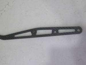 11" Carbon Fiber chute / Fuel shutoff lever Cable Dragster Comp drag boat