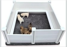 Dozzopet 48x48x18 Dog Whelping Box W/ Washable Pad