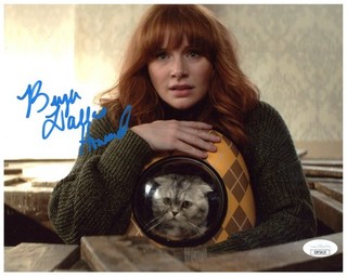 Bryce Dallas Howard Signed 8X10 Photo Autographed JSA COA