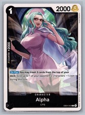 Alpha EB04-042 Common Adventure on Kami's Island One Piece Near Mint