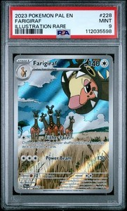 Farigiraf 228/193 Paldea Evolved Illustration Rare Holo
