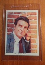 1973 ESTRELLA DE TV Y CINE ROBERT STACK STICKER CARD -FOTORAMA# 233 UNTOUCHABLES
