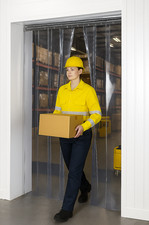PVC Strip Curtain / Pedestrian / Cold Room / Warehouse - 1m (w) x 2.25m (d)
