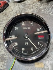 TESTED WORKING ALFA ROMEO REV COUNTER TACHOME...