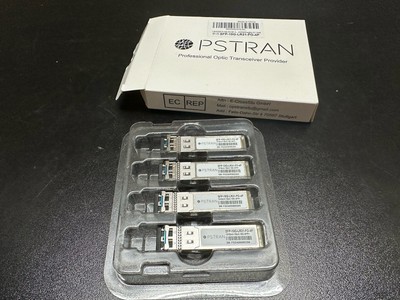 Lot of 4 OPSTRAN SFP-10G-LR31-FO-4P  1310nm 10km Fiber Optic Transceiver Module