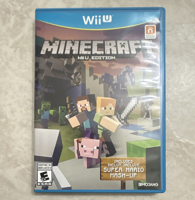 Nintendo Minecraft: Wii U Edition (Wii U) Super Mario Mash-Up E10+ 2016 NTSC
