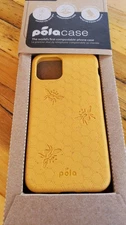 Pela iPhone 11 Pro Soft Phone Case Back Cover Honey Bee Eco-Friendly Compostable